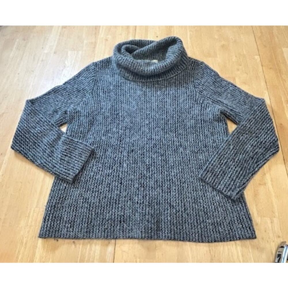 Linden Hill Womens Sweater Cowl Neck Classic Casual Mohair Blend Size M